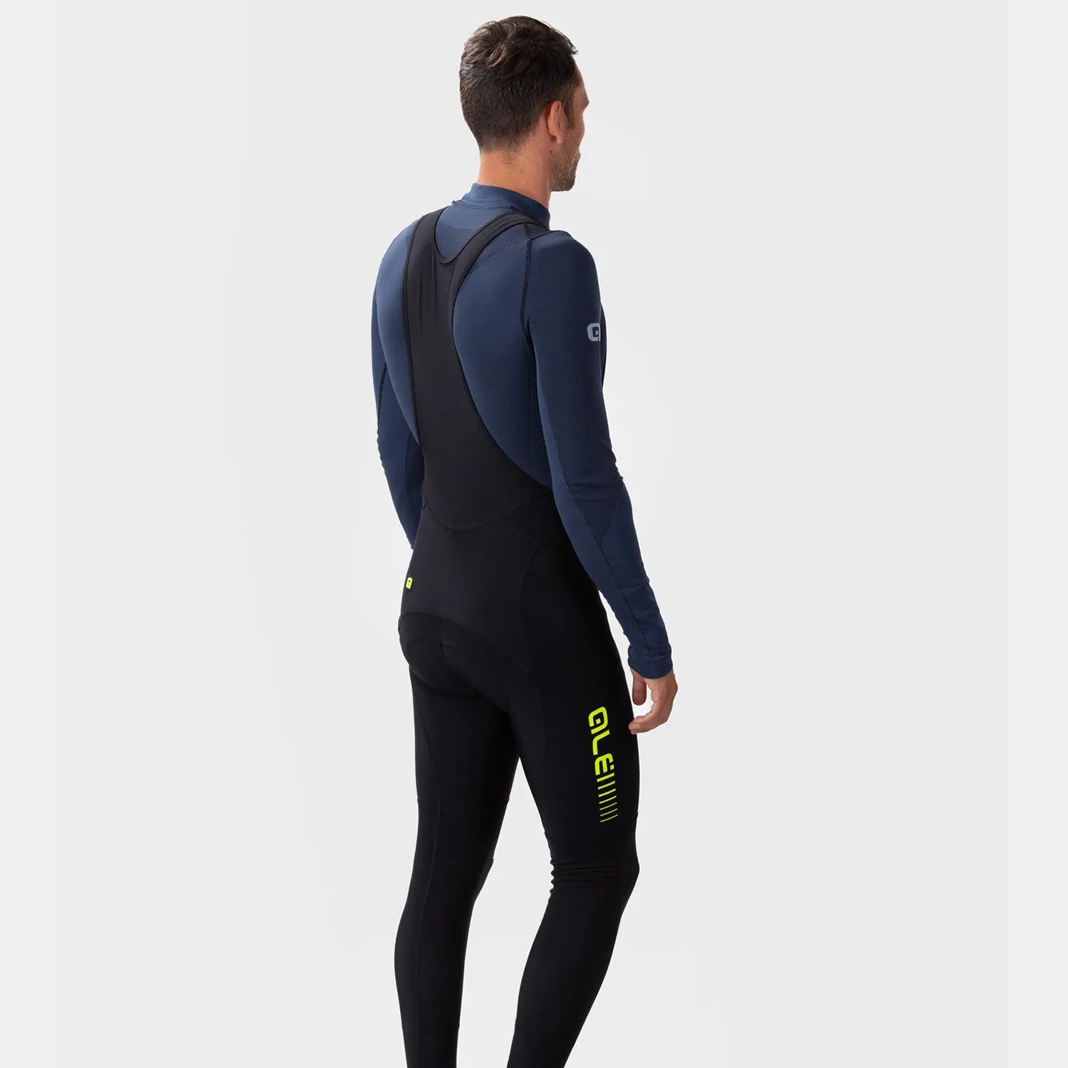 Ale Clothing Road PR-R Bib Tights Yellow - FREE UK Shipping, FREE 365 Day Returns | Moto Central