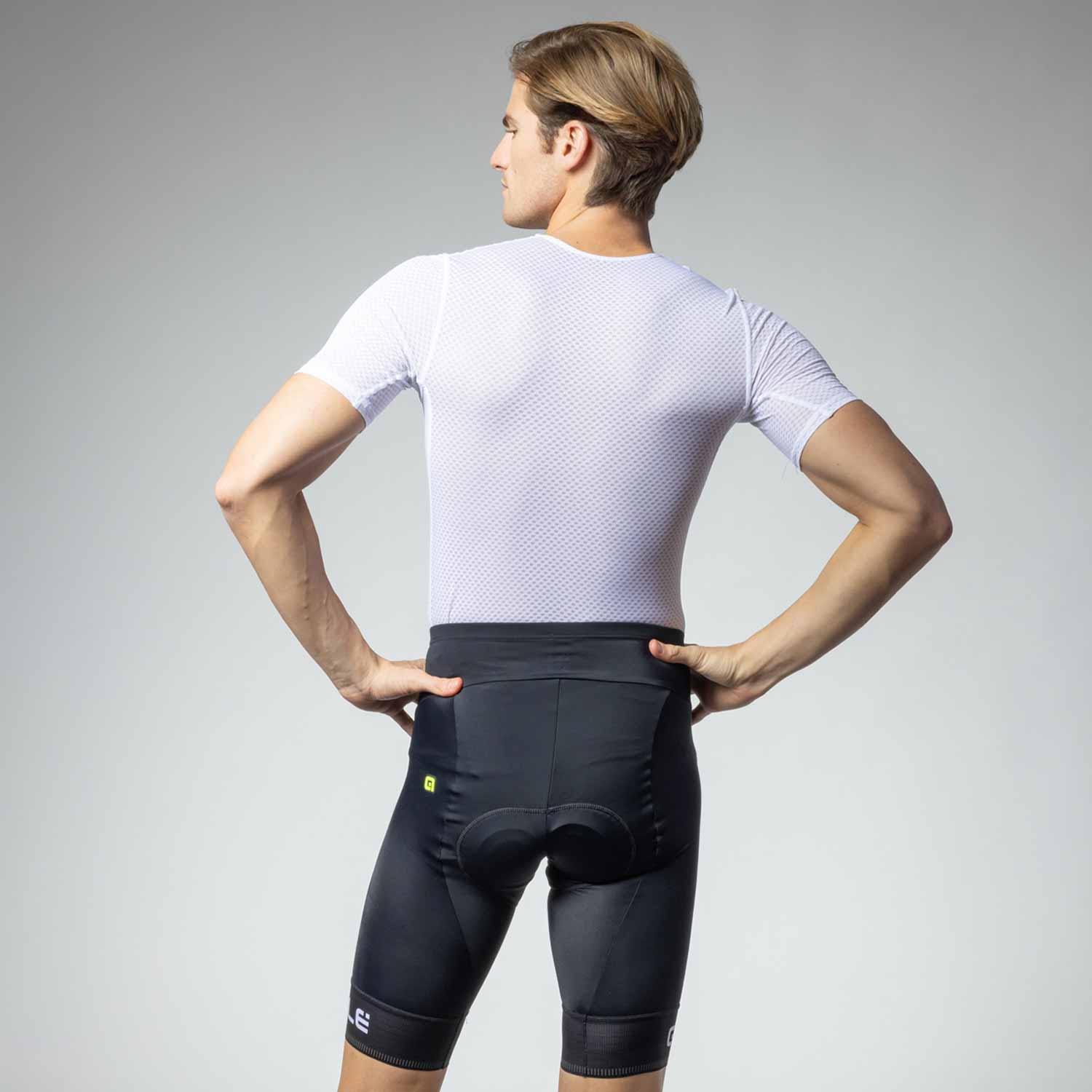 Ale Clothing Corsa Pragma Shorts Black / White - FREE UK Shipping, FREE 365 Day Returns | Moto Central