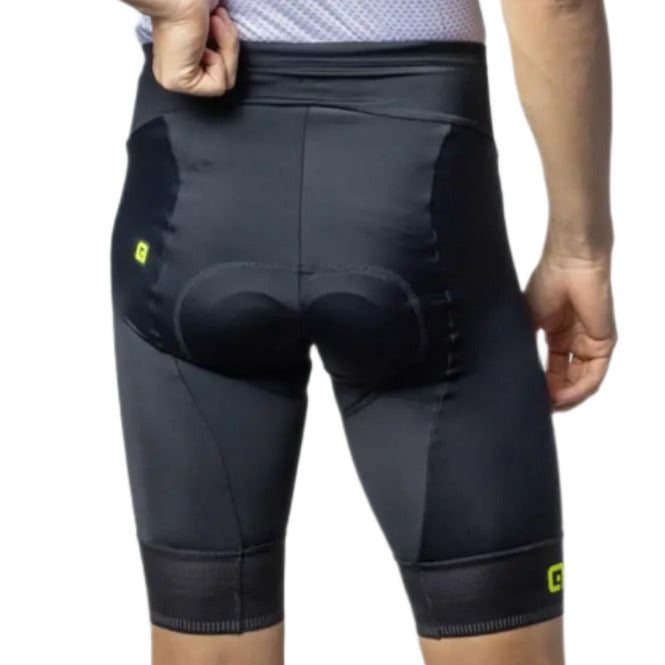 Ale Clothing Corsa Pragma Shorts Black / Yellow - FREE UK Shipping, FREE 365 Day Returns | Moto Central