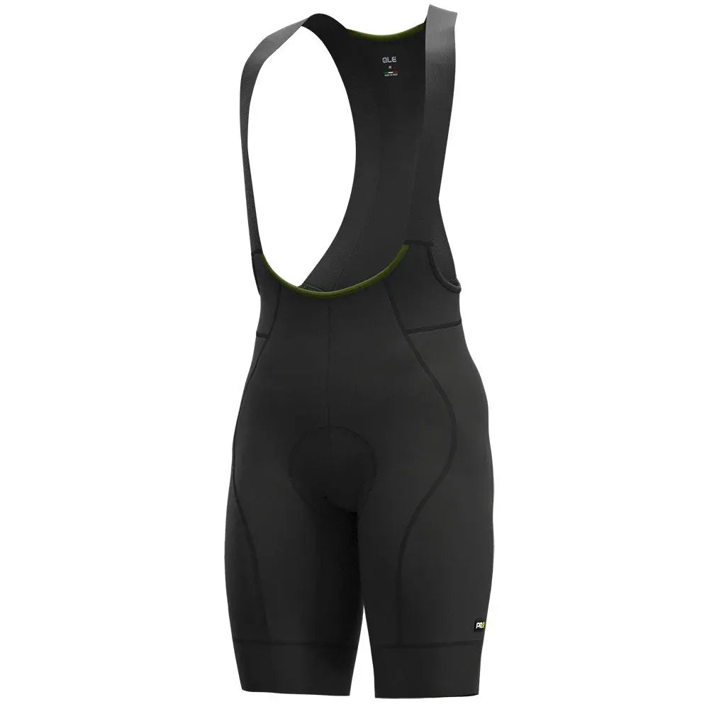 Ale Clothing Green Speed PR-R Bib Shorts Black - FREE UK Shipping, FREE 365 Day Returns | Moto Central