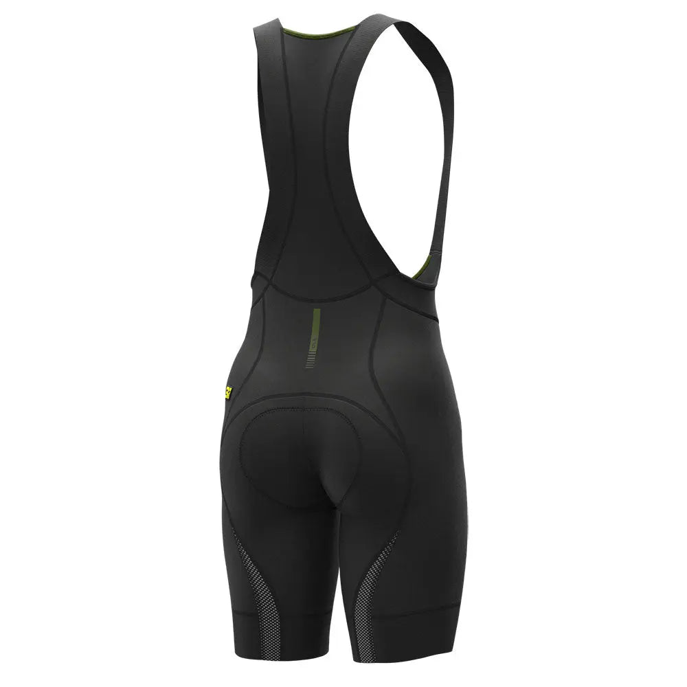 Ale Clothing Green Speed PR-R Bib Shorts Black - FREE UK Shipping, FREE 365 Day Returns | Moto Central