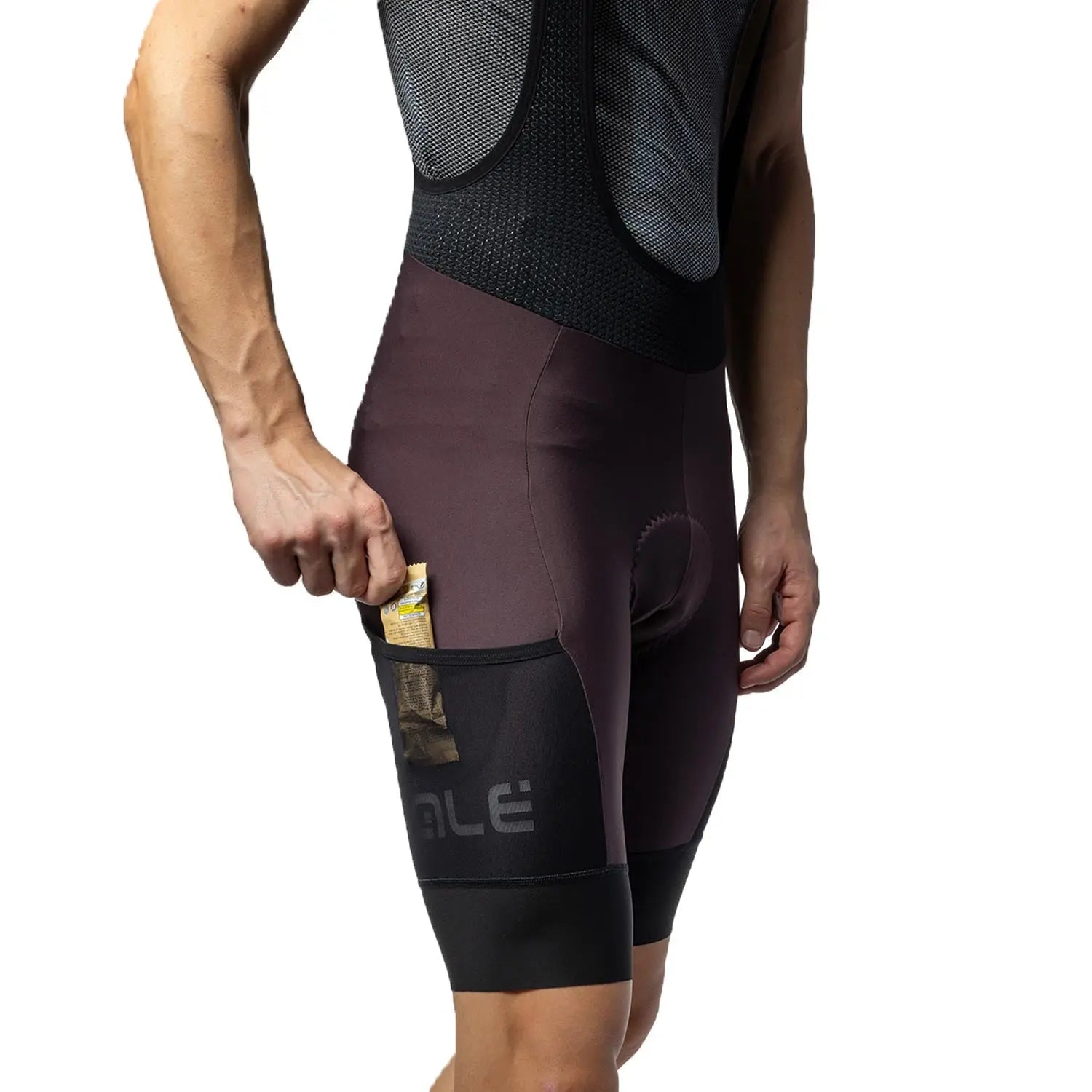 Ale Clothing Stones Cargo Off Road Bib Shorts Brown - FREE UK Shipping, FREE 365 Day Returns | Moto Central