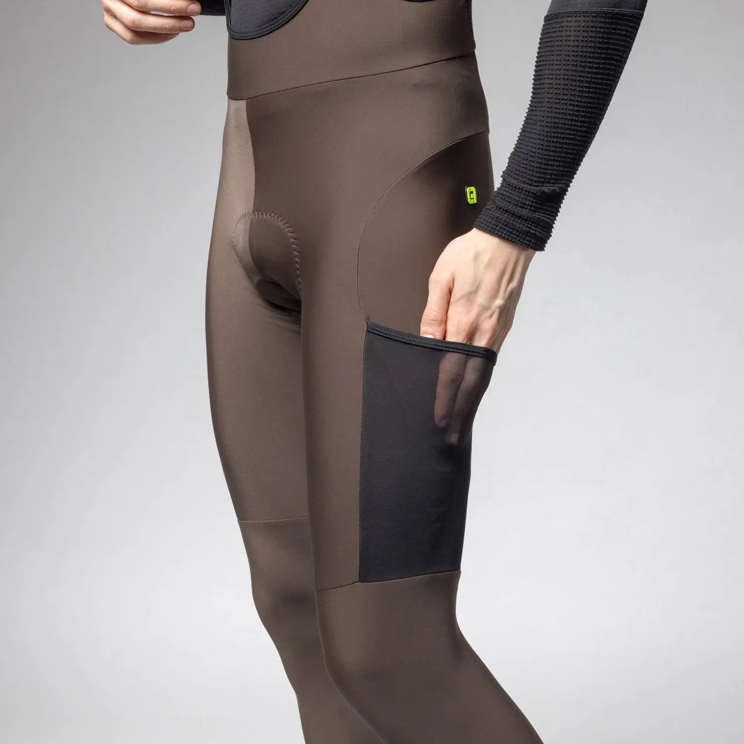 Ale Clothing Stones Cargo 2.0 Off Road Bib Tights Brown - FREE UK Shipping, FREE 365 Day Returns | Moto Central