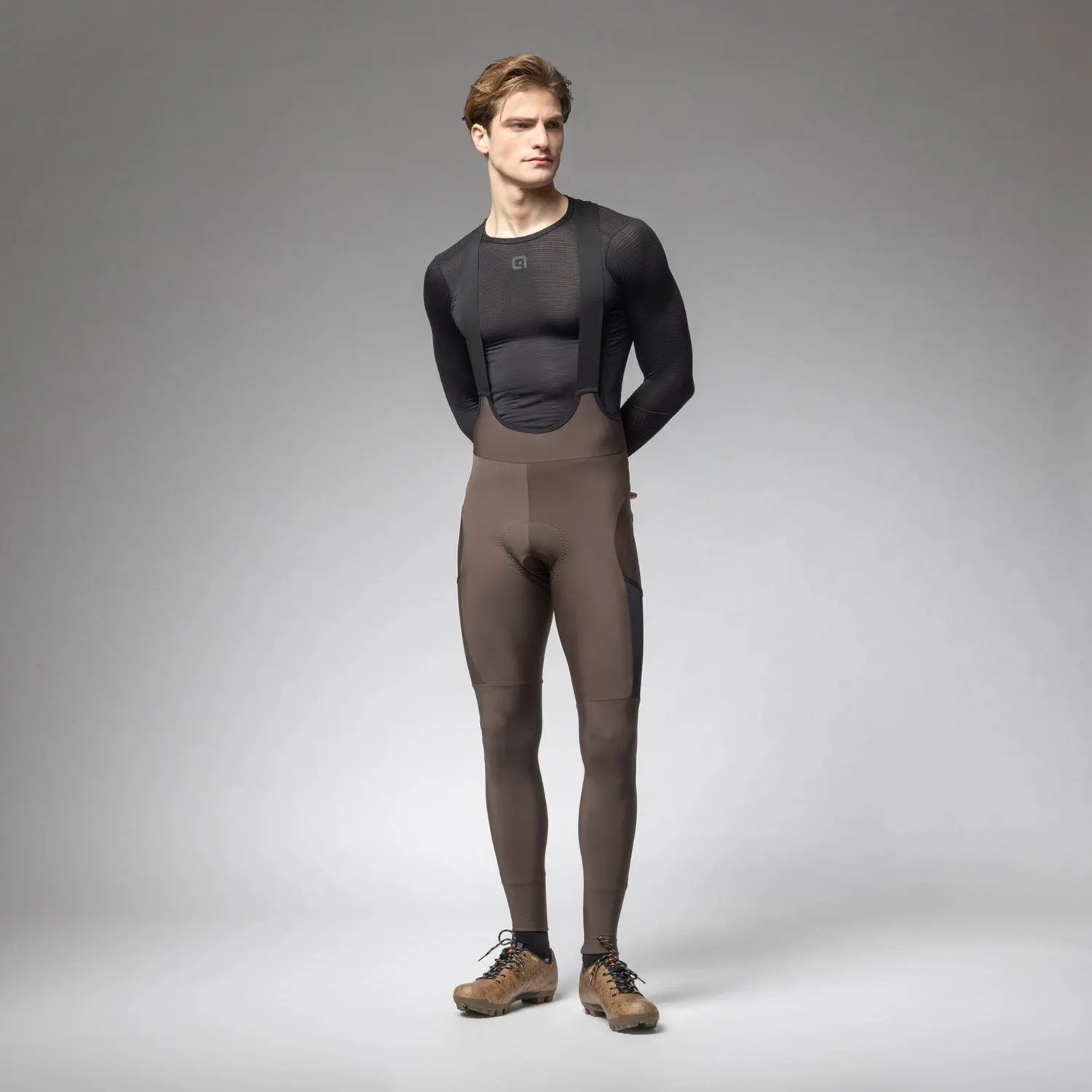 Ale Clothing Stones Cargo 2.0 Off Road Bib Tights Brown - FREE UK Shipping, FREE 365 Day Returns | Moto Central