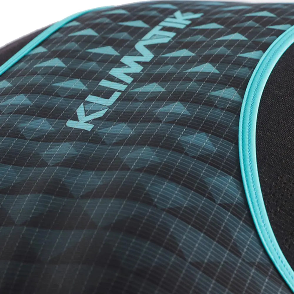 Ale Clothing K-Atmo Klimatik WR Bib Shorts Black / Cyan - FREE UK Shipping, FREE 365 Day Returns | Moto Central