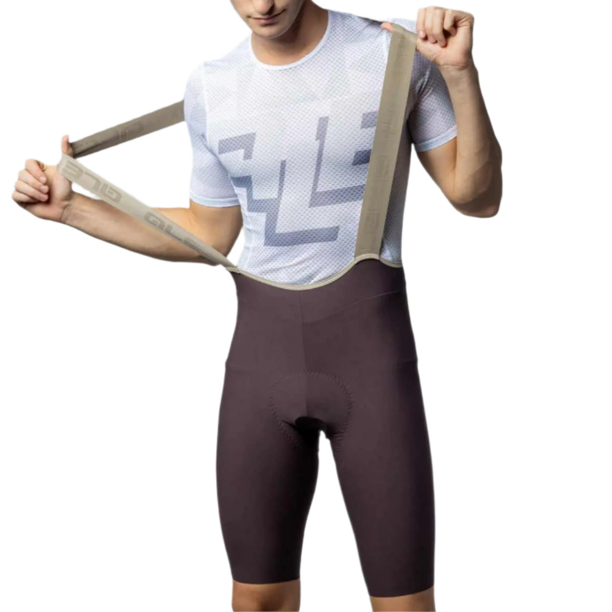 Ale Clothing Master 2.0 PR-E Bib Shorts Brown - FREE UK Shipping, FREE 365 Day Returns | Moto Central