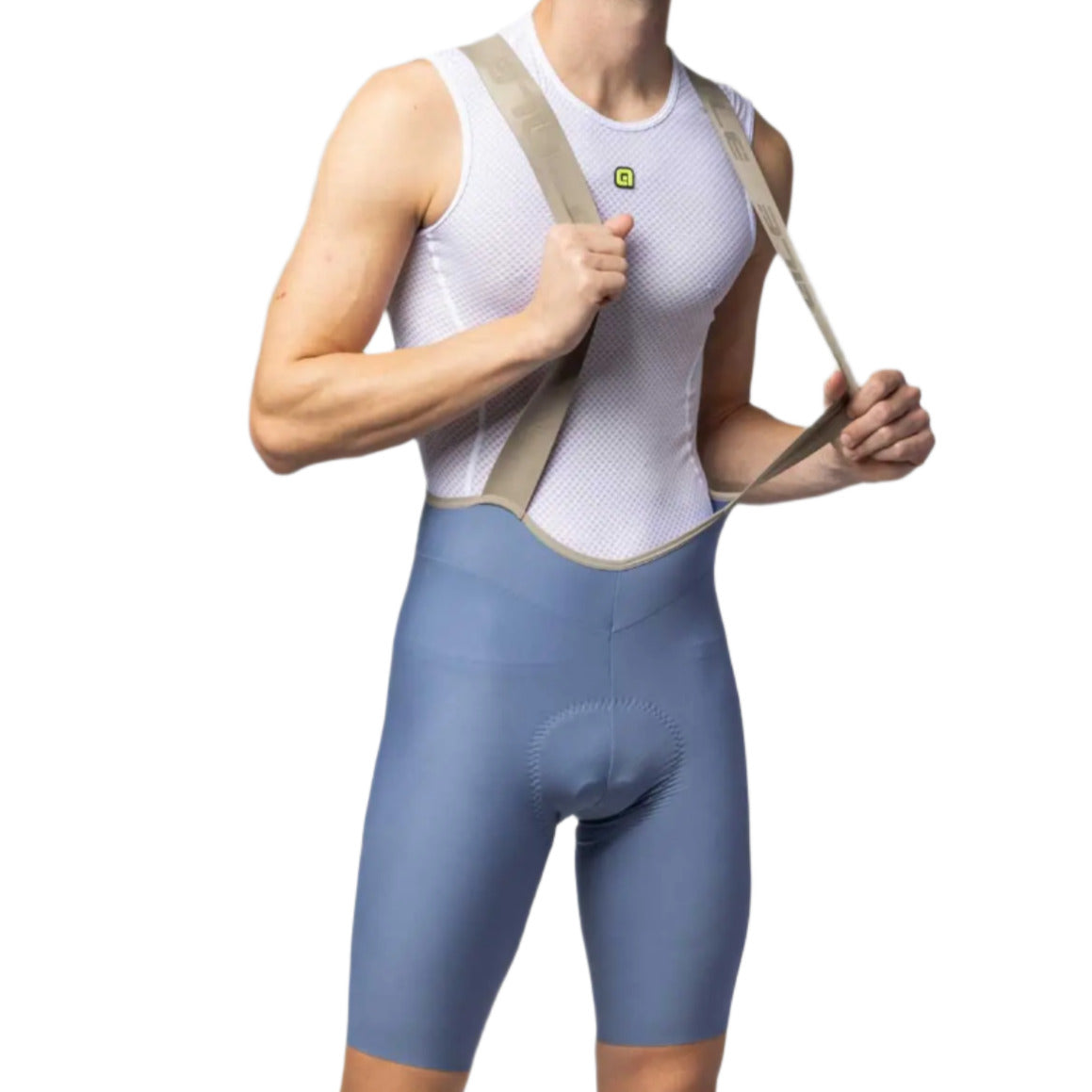 Ale Clothing Master 2.0 PR-E Bib Shorts Light / Blue - FREE UK Shipping, FREE 365 Day Returns | Moto Central