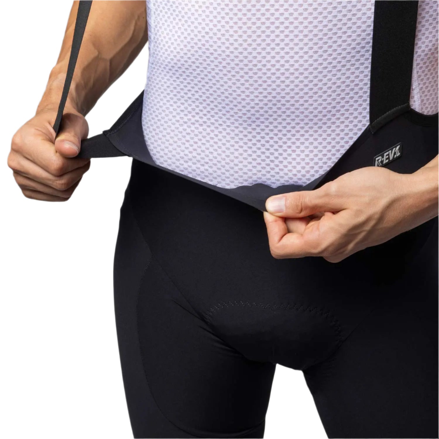 Ale Clothing Sprinter R-EV1 Bib Shorts Black - FREE UK Shipping, FREE 365 Day Returns | Moto Central