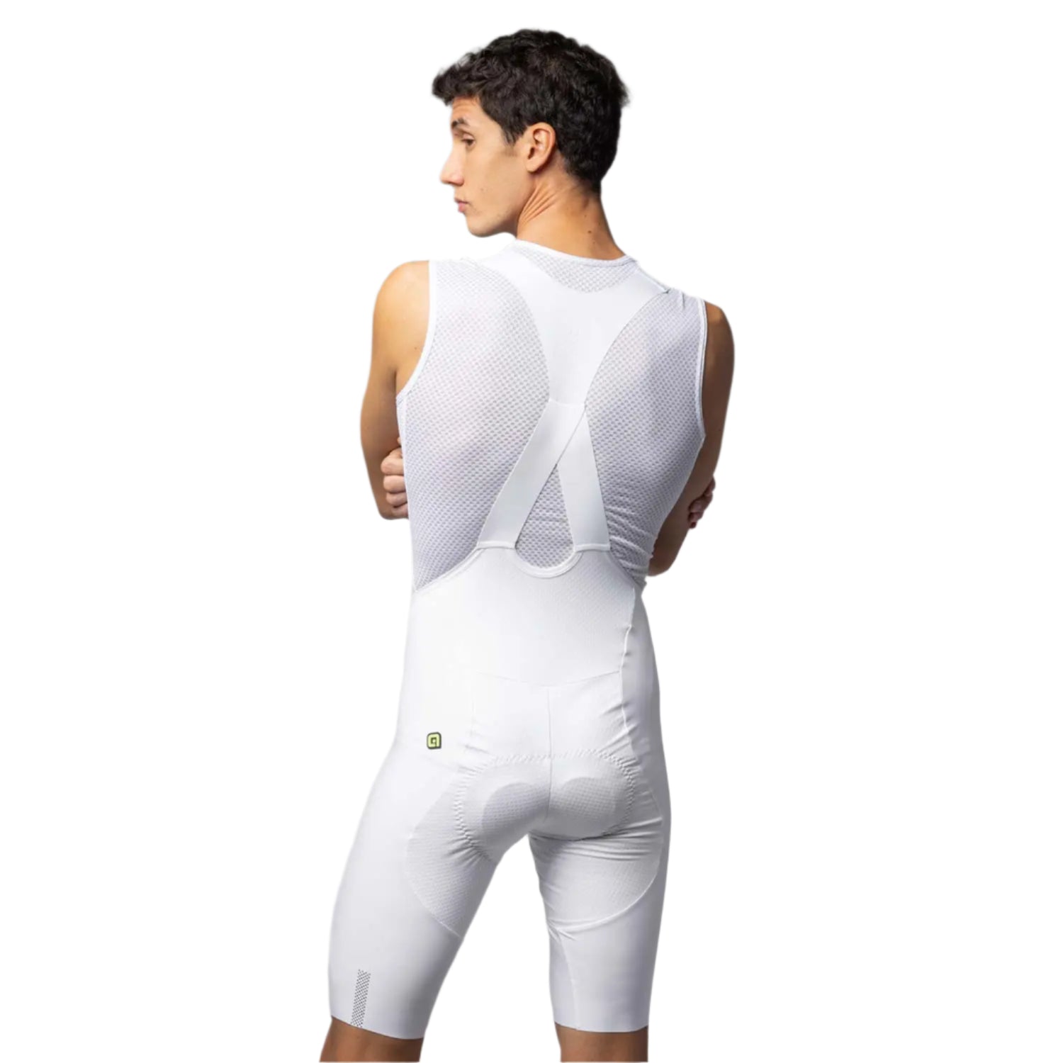 Ale Clothing Voltage R-EV1 Bib Shorts White - FREE UK Shipping, FREE 365 Day Returns | Moto Central