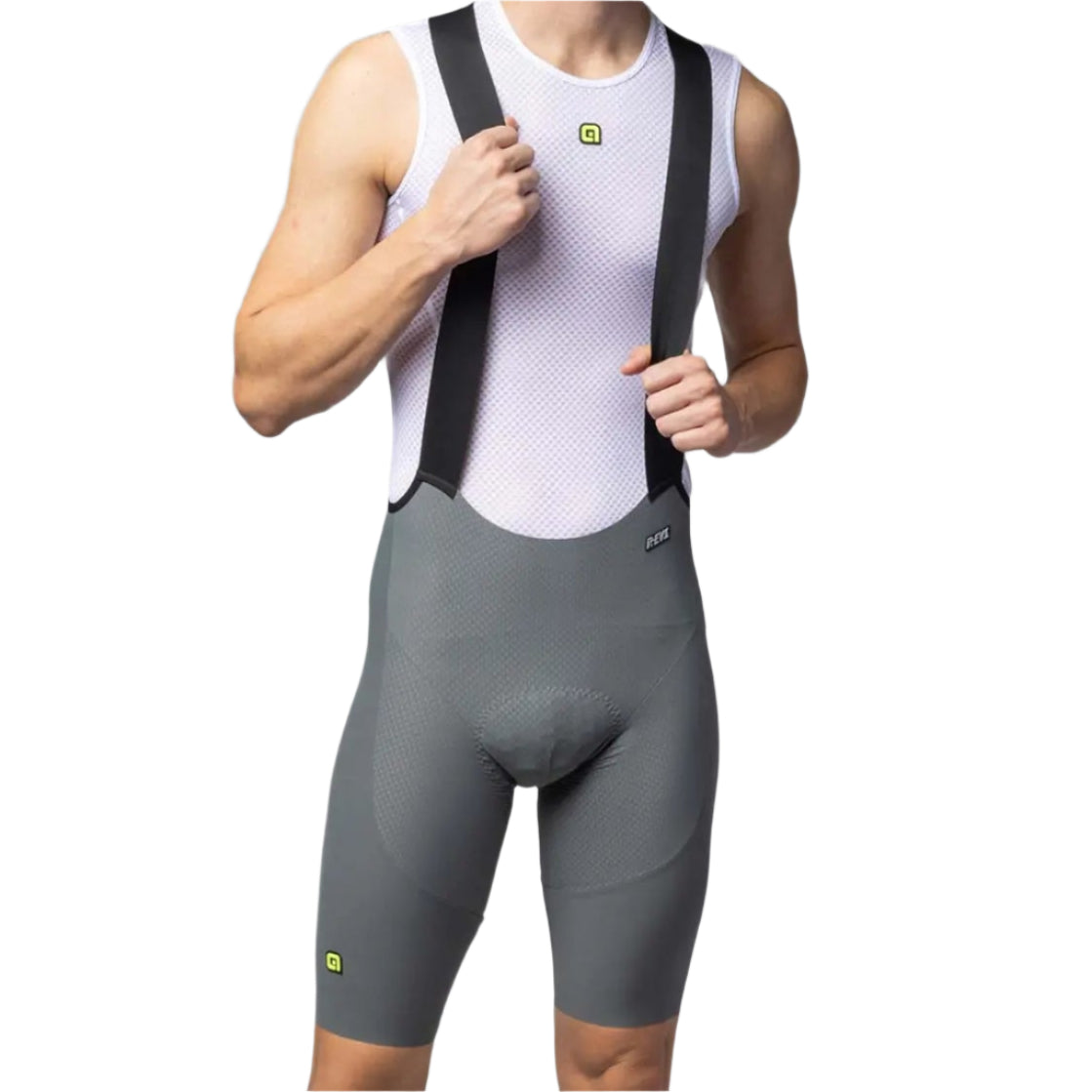 Ale Clothing Voltage R-EV1 Bib Shorts Grey - FREE UK Shipping, FREE 365 Day Returns | Moto Central