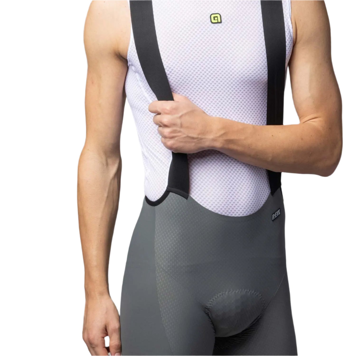 Ale Clothing Voltage R-EV1 Bib Shorts Grey - FREE UK Shipping, FREE 365 Day Returns | Moto Central