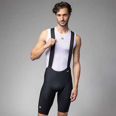 Ale Clothing Voltage R-EV1 Bib Shorts Black - FREE UK Shipping, FREE 365 Day Returns | Moto Central