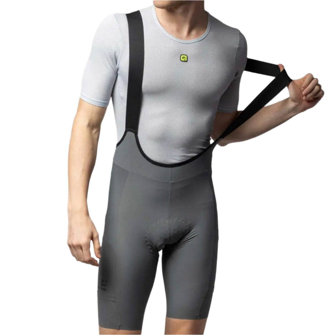 Ale Clothing Gravel Pro Off Road Bib Shorts Grey - FREE UK Shipping, FREE 365 Day Returns | Moto Central