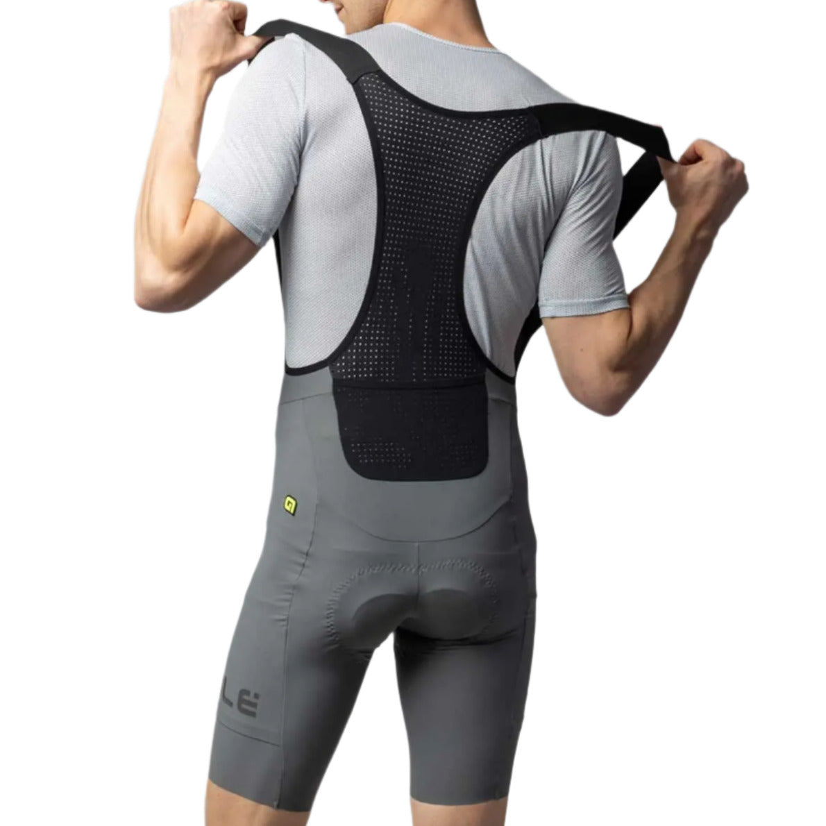 Ale Clothing Gravel Pro Off Road Bib Shorts Grey - FREE UK Shipping, FREE 365 Day Returns | Moto Central