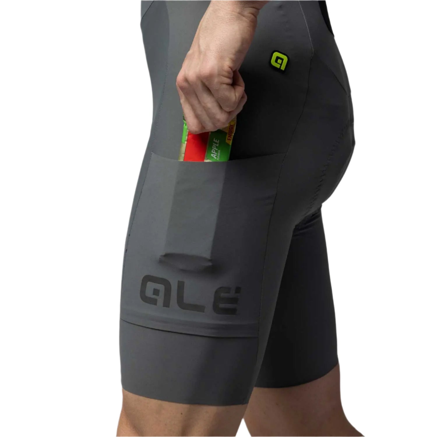 Ale Clothing Gravel Pro Off Road Bib Shorts Grey - FREE UK Shipping, FREE 365 Day Returns | Moto Central