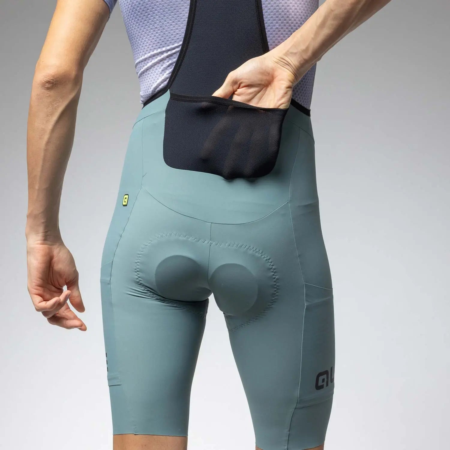 Ale Clothing Gravel Pro Off Road Bib Shorts Cyan - FREE UK Shipping, FREE 365 Day Returns | Moto Central