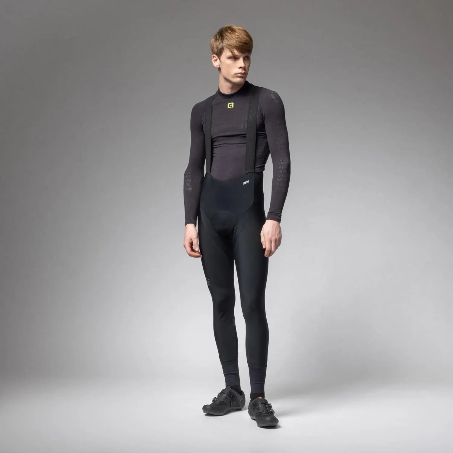Ale Clothing Clima R-EV1 Winter Bib Tights Black - FREE UK Shipping, FREE 365 Day Returns | Moto Central