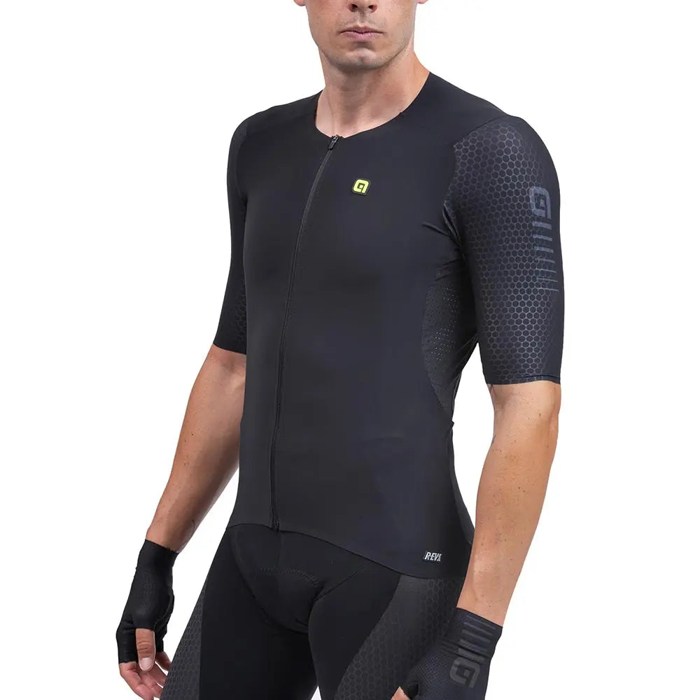 Ale Clothing Race Special R-EV1 Short Sleeves Jersey Black - FREE UK Shipping, FREE 365 Day Returns | Moto Central