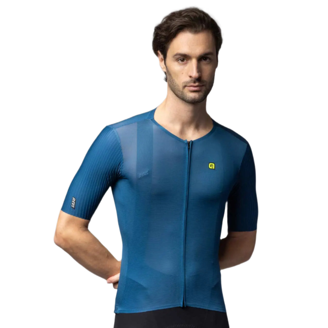 Ale Clothing Race 2.0 R-EV1 Short Sleeves Jersey Blue - FREE UK Shipping, FREE 365 Day Returns | Moto Central
