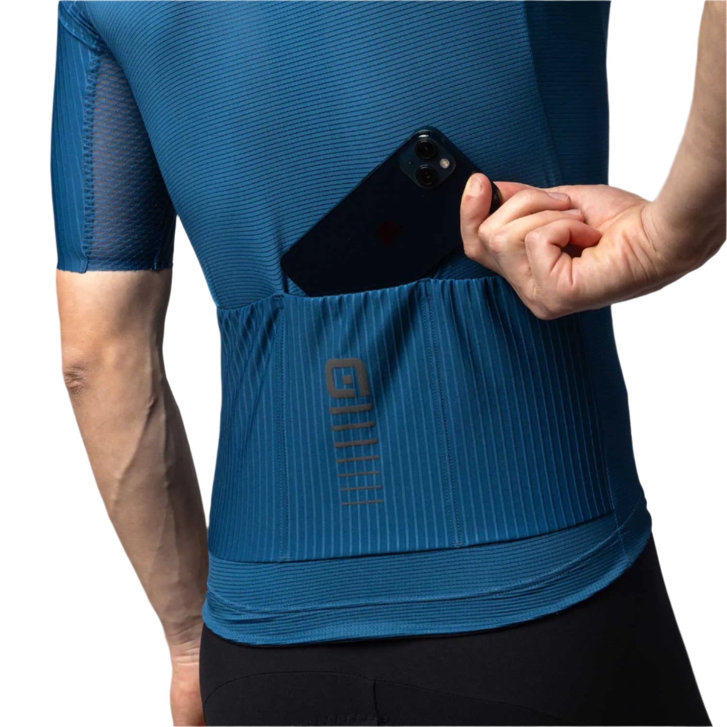 Ale Clothing Race 2.0 R-EV1 Short Sleeves Jersey Blue - FREE UK Shipping, FREE 365 Day Returns | Moto Central