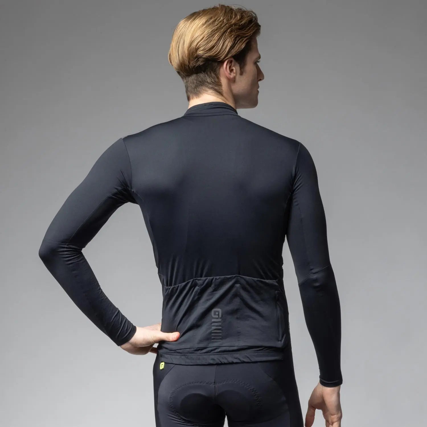 Ale Clothing Warm Race R-EV1 Long Sleeves Jersey Black - FREE UK Shipping, FREE 365 Day Returns | Moto Central