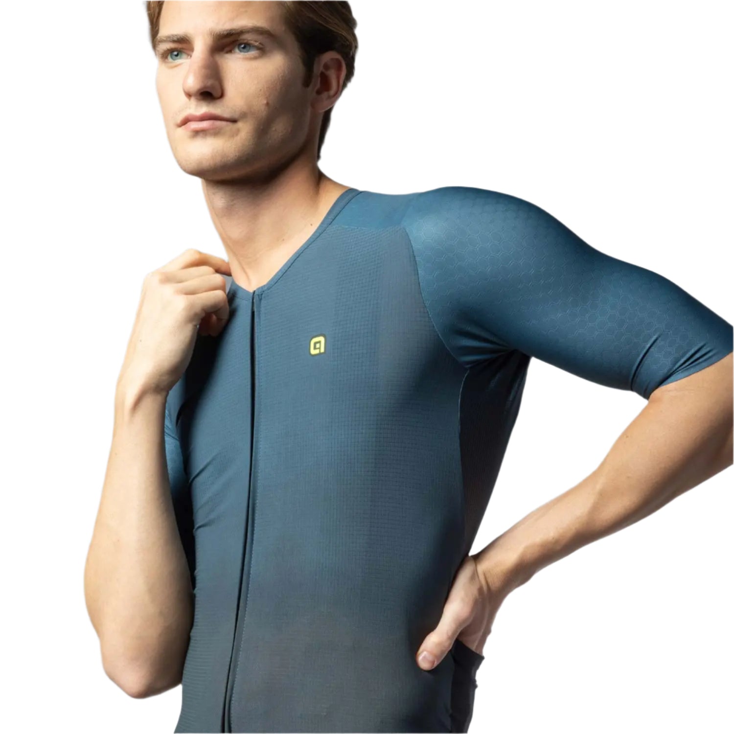 Ale Clothing Velocity 2.0 R-EV1 Short Sleeves Jersey Grey - FREE UK Shipping, FREE 365 Day Returns | Moto Central