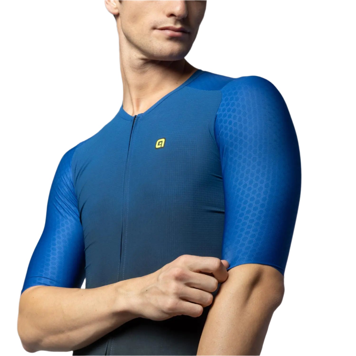 Ale Clothing Velocity 2.0 R-EV1 Short Sleeves Jersey Blue - FREE UK Shipping, FREE 365 Day Returns | Moto Central