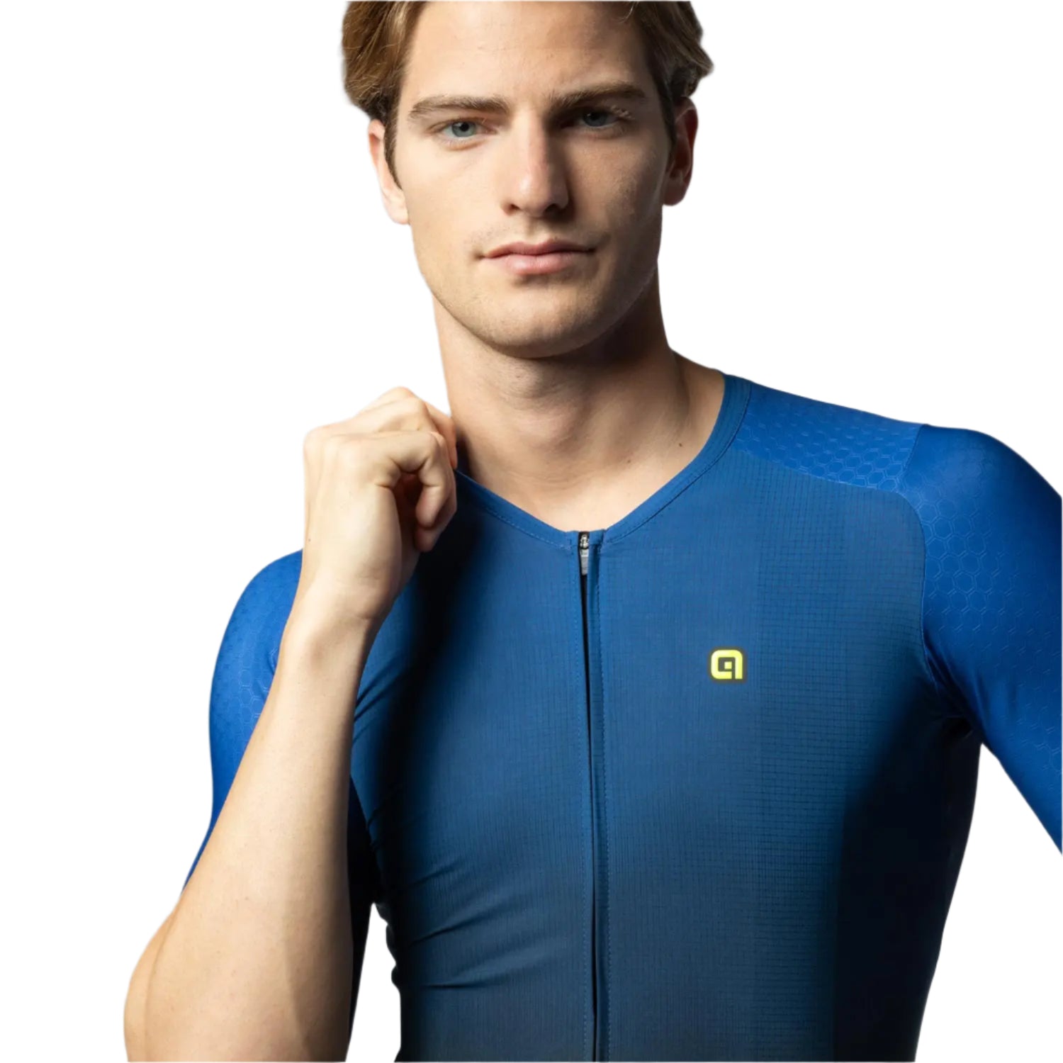 Ale Clothing Velocity 2.0 R-EV1 Short Sleeves Jersey Blue - FREE UK Shipping, FREE 365 Day Returns | Moto Central