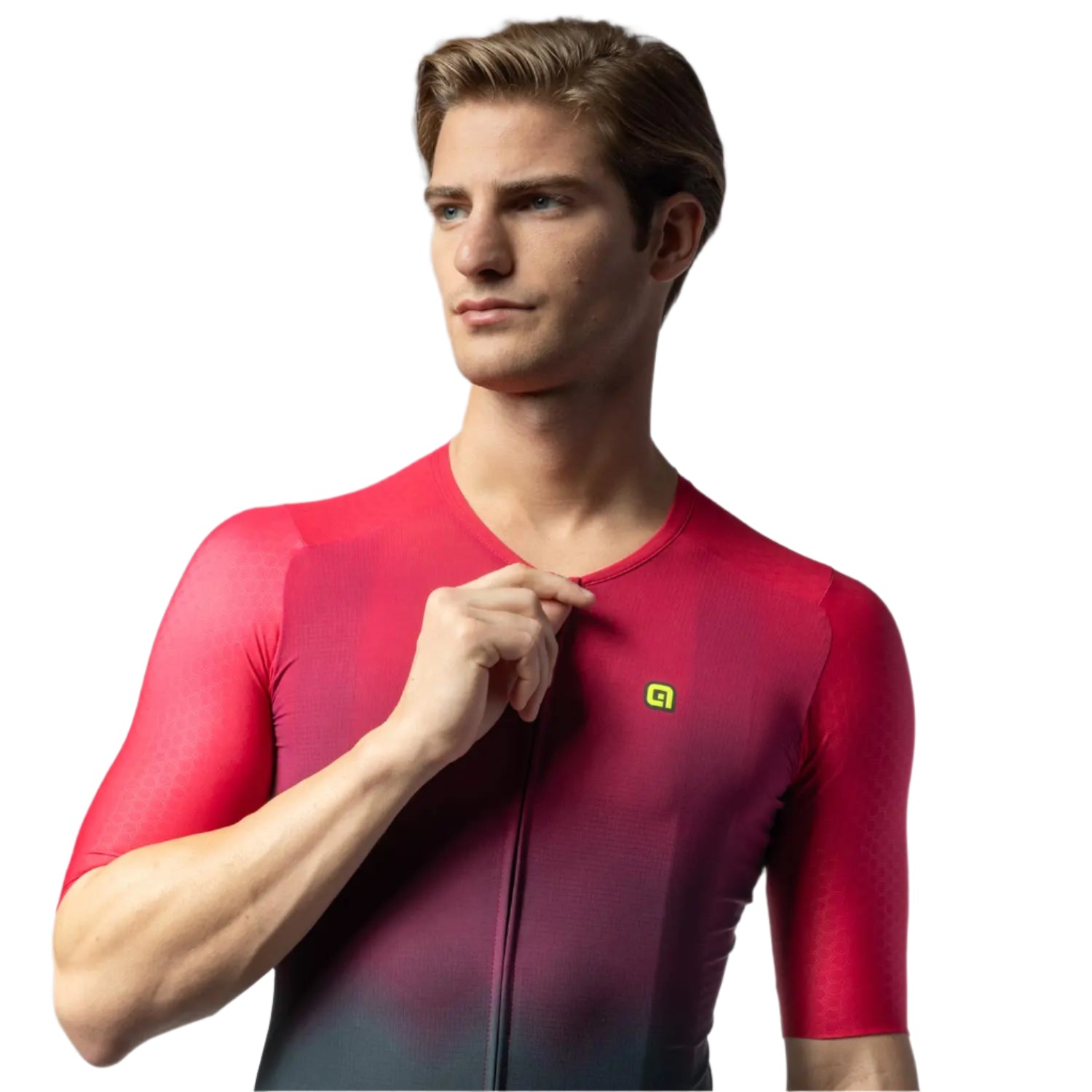 Ale Clothing Velocity 2.0 R-EV1 Short Sleeves Jersey Burgundy - FREE UK Shipping, FREE 365 Day Returns | Moto Central