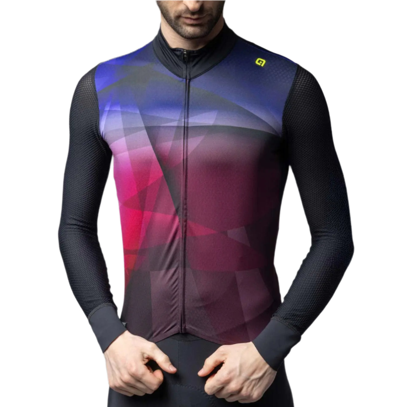 Ale Clothing Quick R-EV1 Long Sleeves Jersey Burgundy - FREE UK Shipping, FREE 365 Day Returns | Moto Central