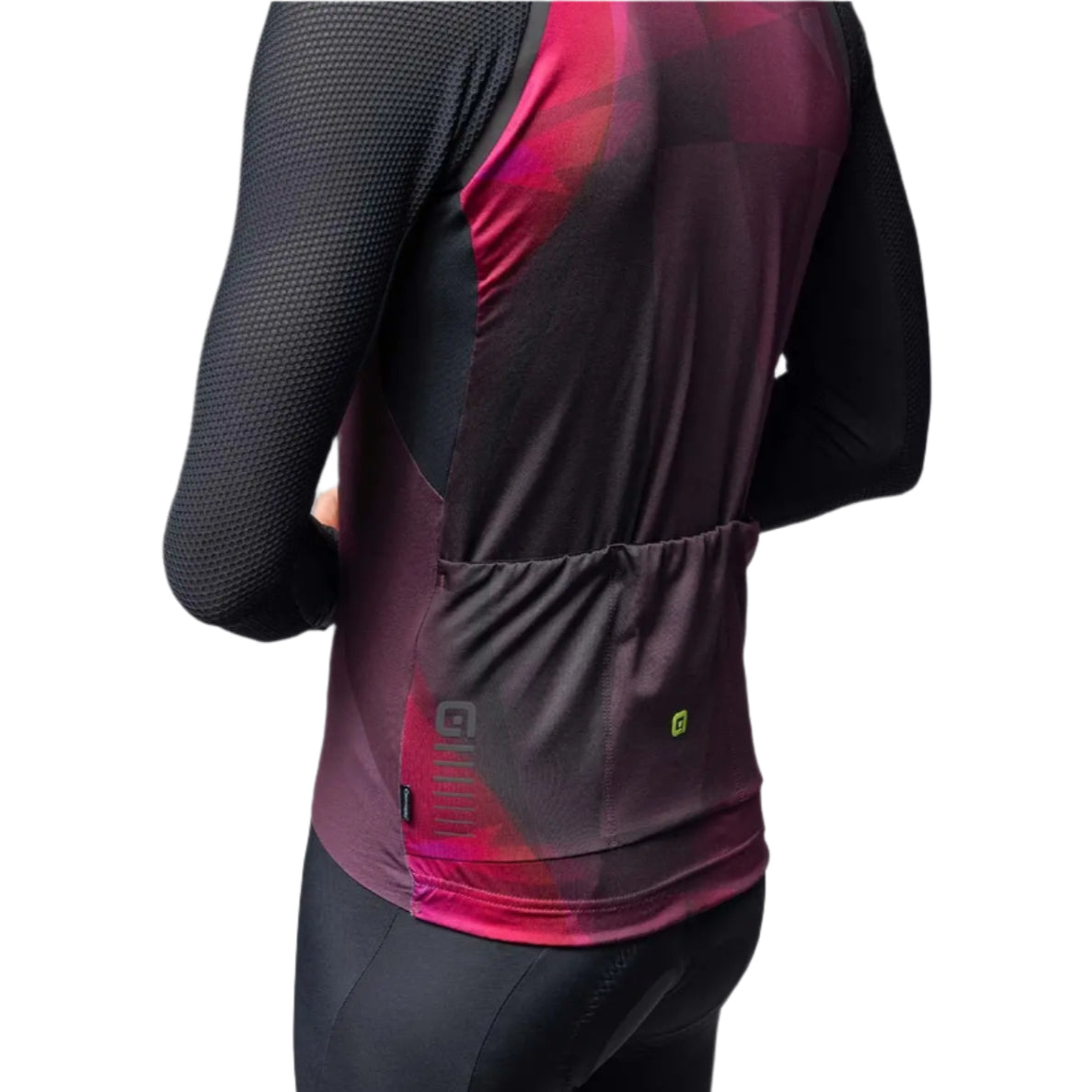 Ale Clothing Quick R-EV1 Long Sleeves Jersey Burgundy - FREE UK Shipping, FREE 365 Day Returns | Moto Central