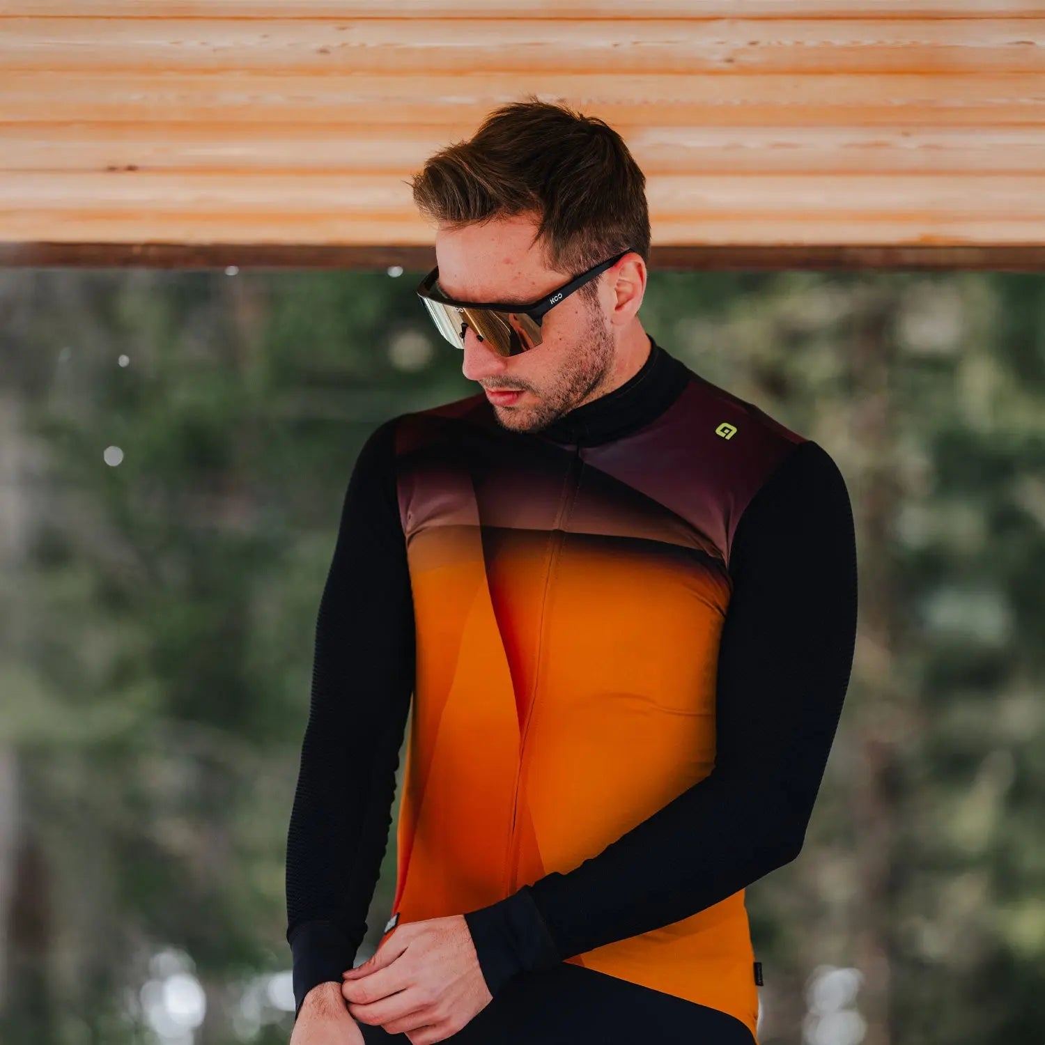 Ale Clothing Quick R-EV1 Long Sleeves Jersey Orange - FREE UK Shipping, FREE 365 Day Returns | Moto Central