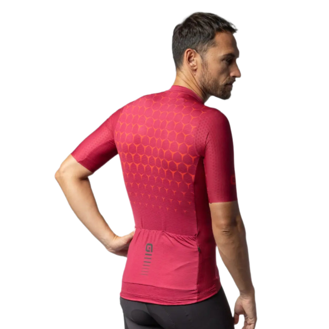 Ale Clothing Quick R-EV1 Short Sleeves Jersey Burgundy - FREE UK Shipping, FREE 365 Day Returns | Moto Central