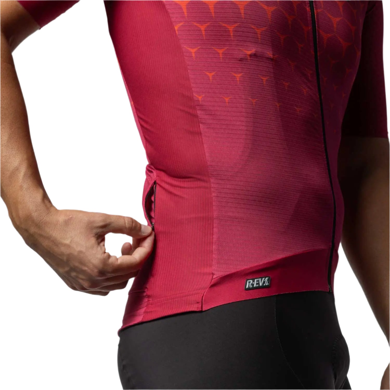 Ale Clothing Quick R-EV1 Short Sleeves Jersey Burgundy - FREE UK Shipping, FREE 365 Day Returns | Moto Central