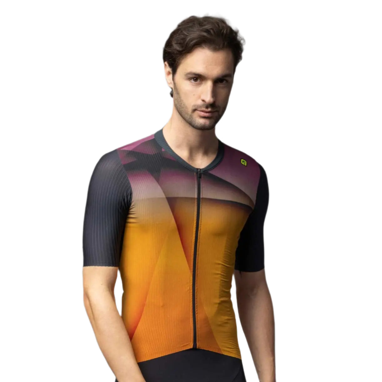 Ale Clothing Sprinter R-EV1 Short Sleeves Jersey Orange - FREE UK Shipping, FREE 365 Day Returns | Moto Central