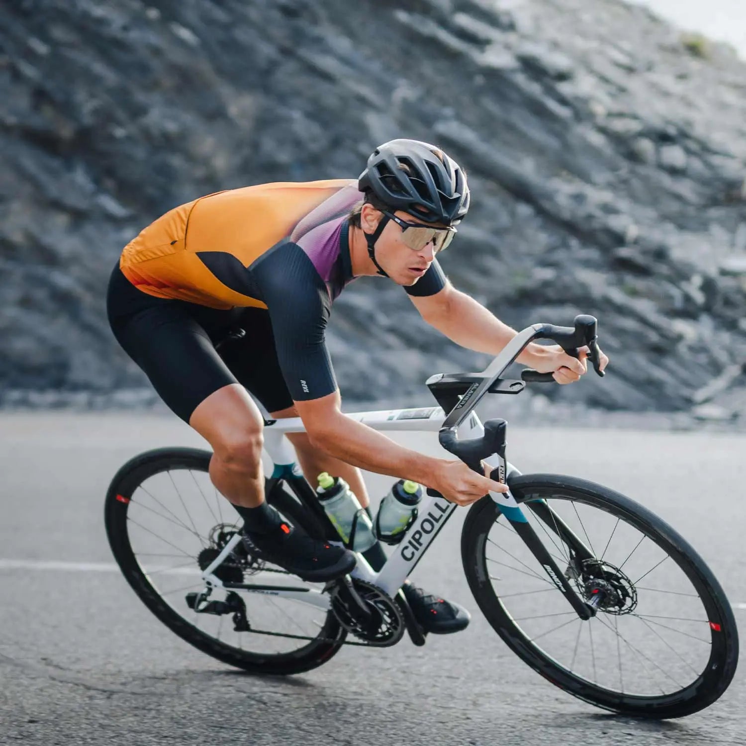 Ale Clothing Sprinter R-EV1 Short Sleeves Jersey Orange - FREE UK Shipping, FREE 365 Day Returns | Moto Central