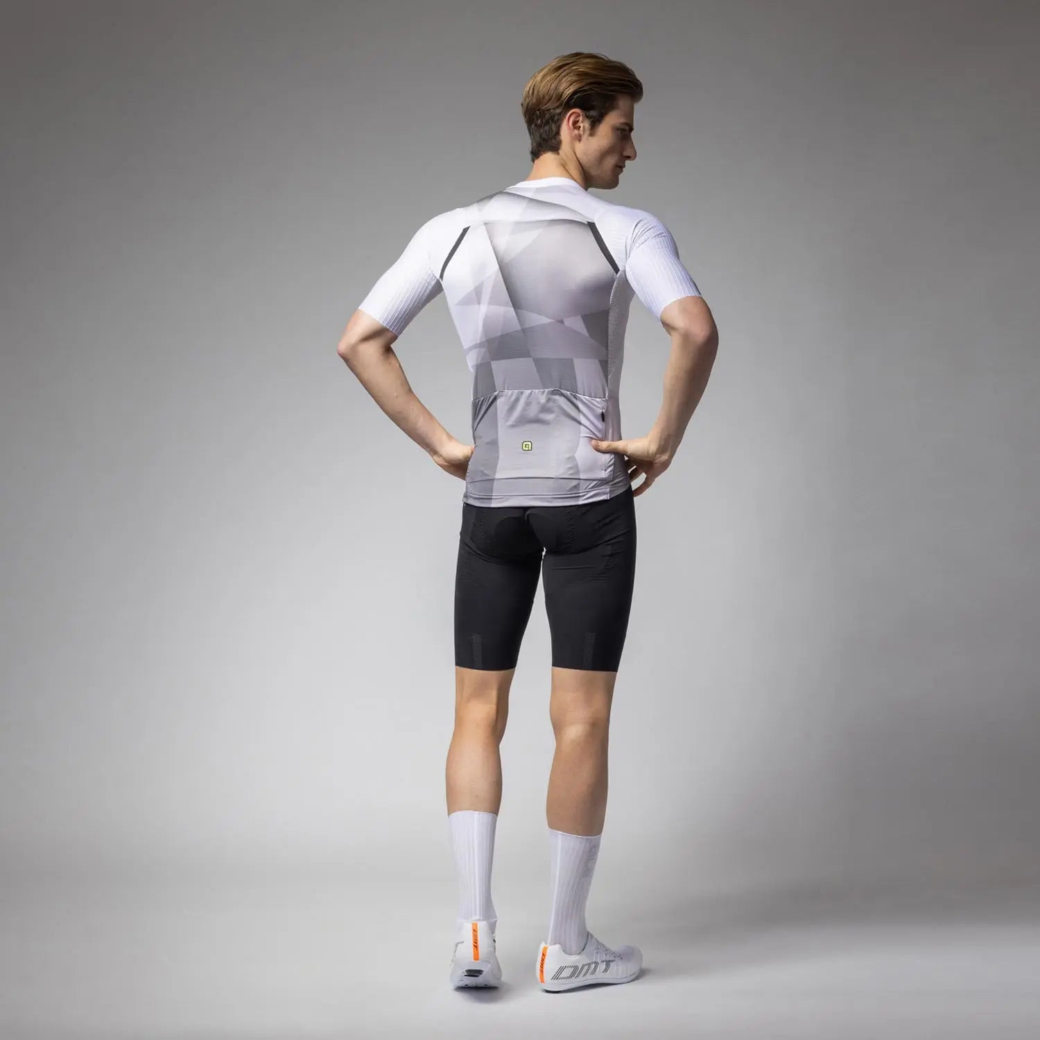 Ale Clothing Sprinter R-EV1 Short Sleeves Jersey White - FREE UK Shipping, FREE 365 Day Returns | Moto Central