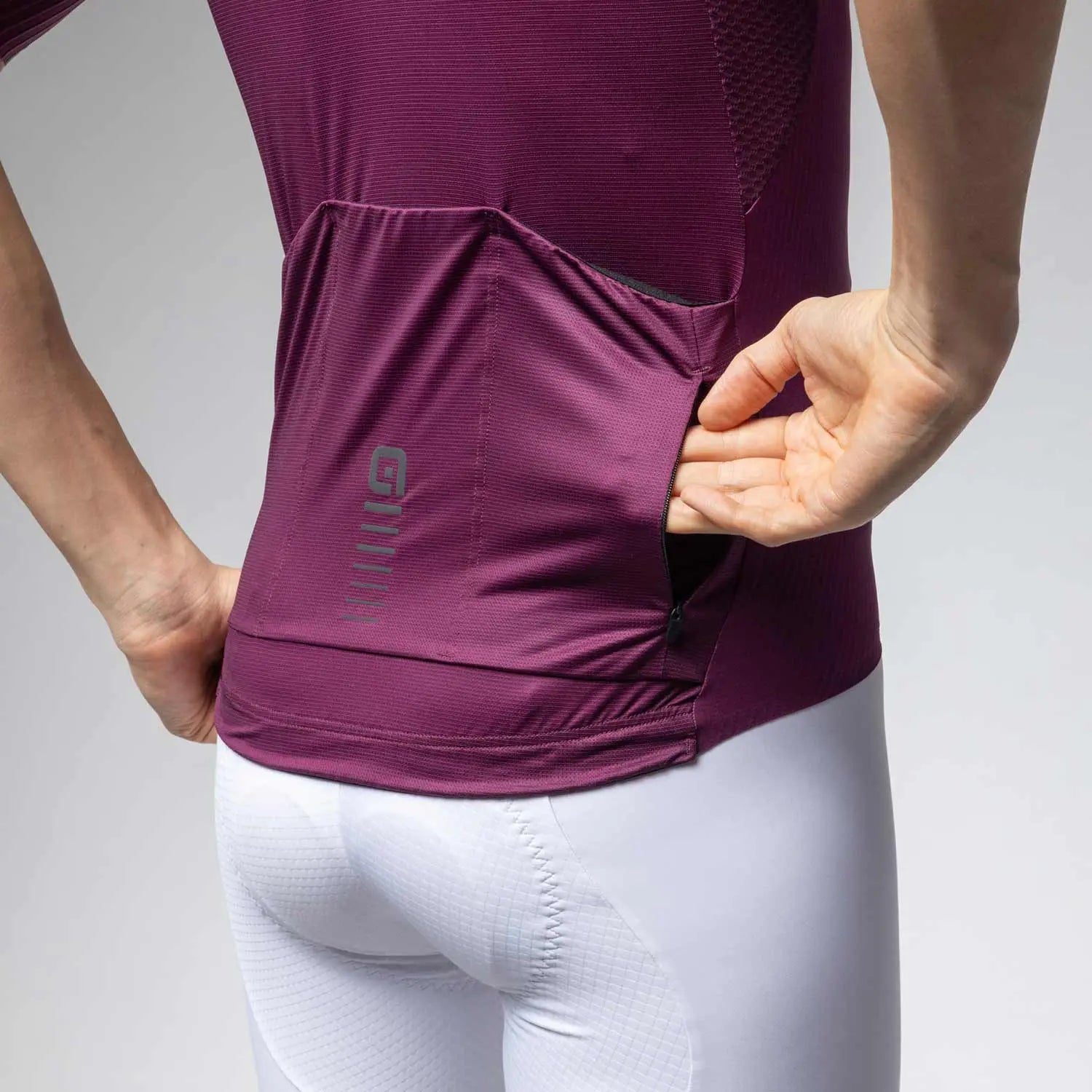 Ale Clothing Sprinter 2.0 R-EV1 Short Sleeves Jersey Purple - FREE UK Shipping, FREE 365 Day Returns | Moto Central