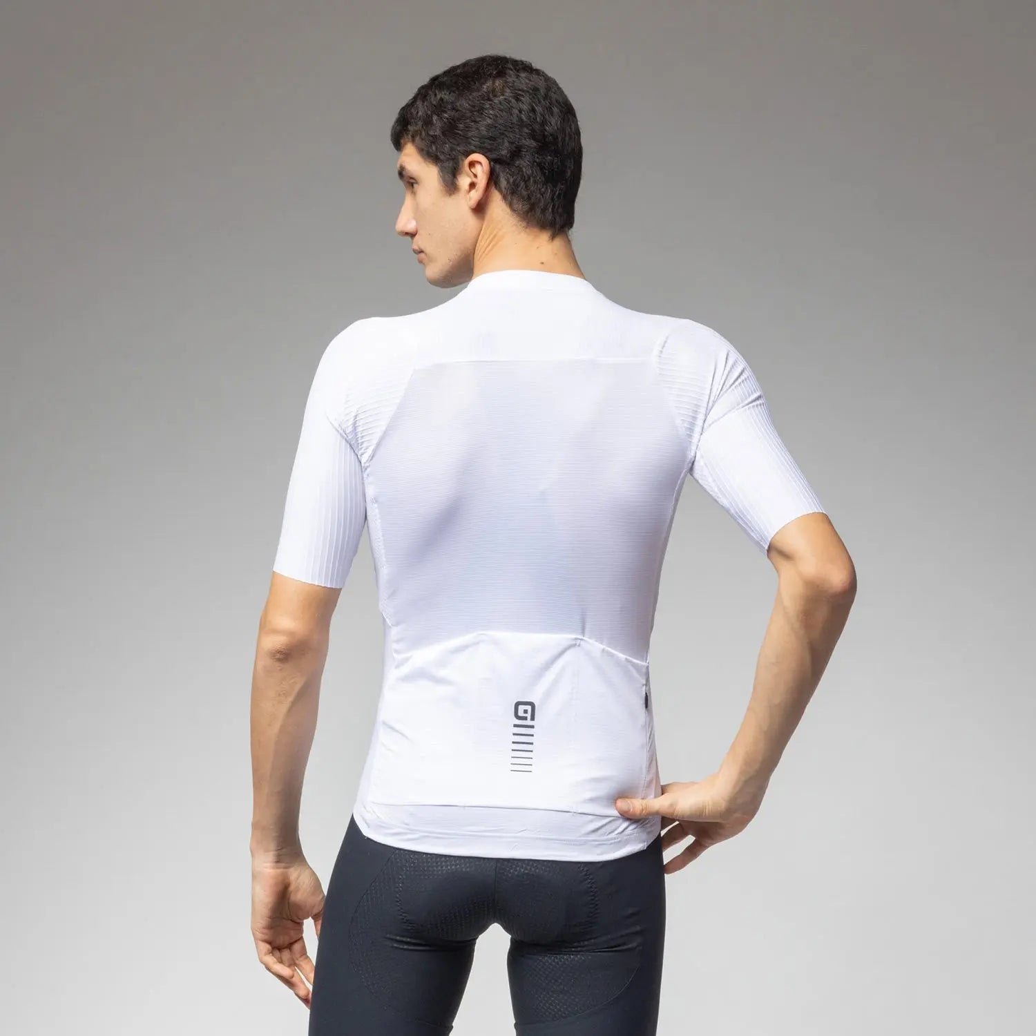 Ale Clothing Sprinter 2.0 R-EV1 Short Sleeves Jersey White - FREE UK Shipping, FREE 365 Day Returns | Moto Central