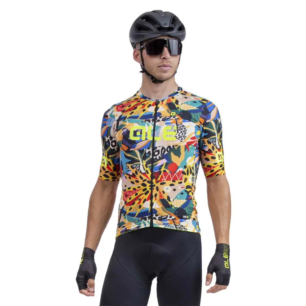 Ale Clothing Kenya PR-E Short Sleeves Jersey Multicolour - FREE UK Shipping, FREE 365 Day Returns | Moto Central