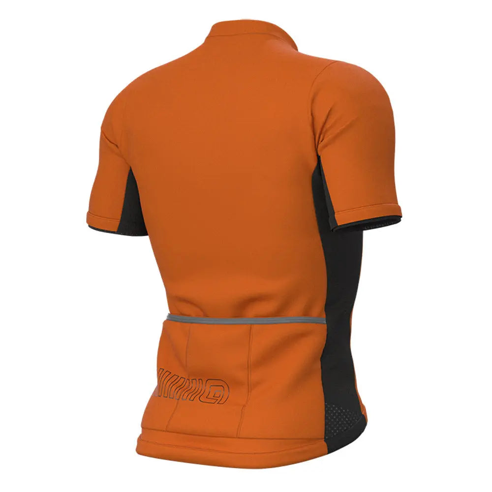 Ale Clothing Colour Block Pragma Short Sleeves Jersey Orange - FREE UK Shipping, FREE 365 Day Returns | Moto Central