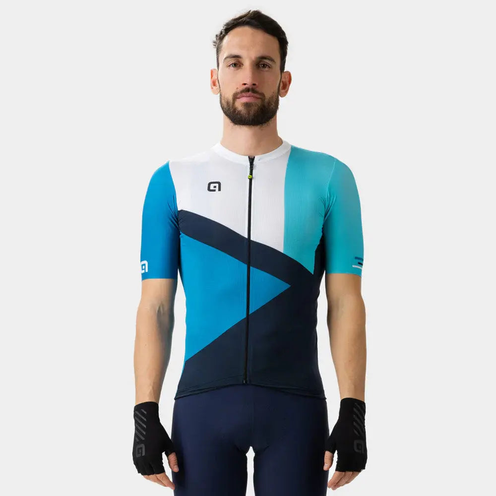 Ale Clothing Next Pragma Short Sleeves Jersey Blue - FREE UK Shipping, FREE 365 Day Returns | Moto Central