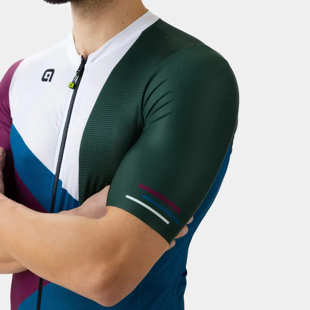 Ale Clothing Next Pragma Short Sleeves Jersey Purple - FREE UK Shipping, FREE 365 Day Returns | Moto Central