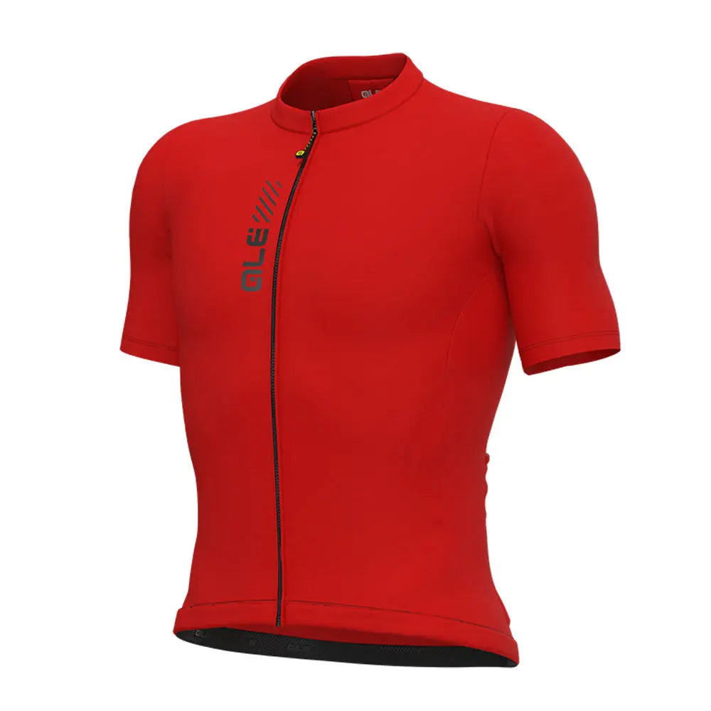 Ale Clothing Colour Block 2.0 Pragma Short Sleeves Jersey Red - FREE UK Shipping, FREE 365 Day Returns | Moto Central