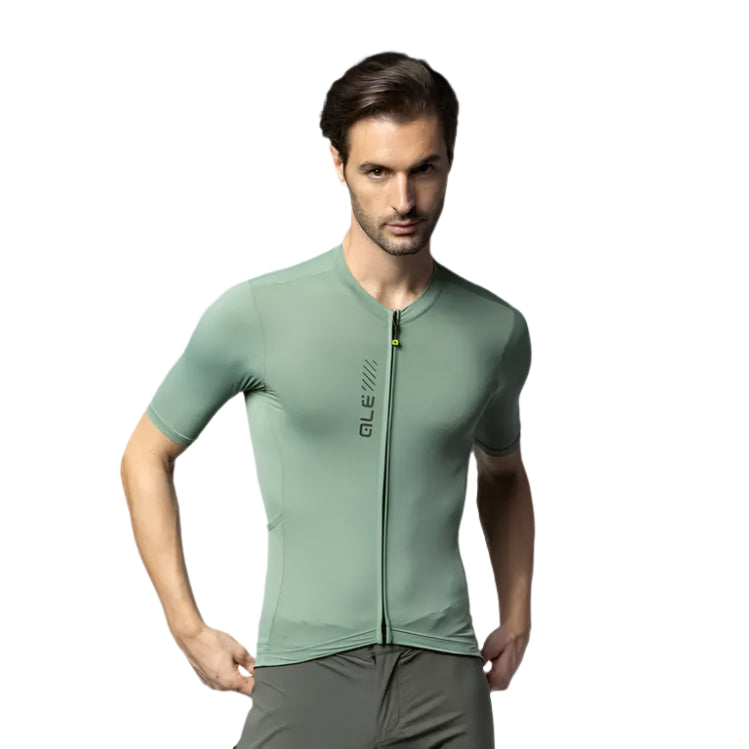Ale Clothing Colour Block Off Road Pragma Short Sleeves Jersey Light / Green - FREE UK Shipping, FREE 365 Day Returns | Moto Central