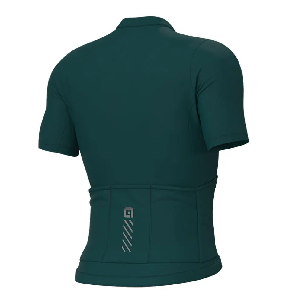 Ale Clothing Colour Block Off Road Pragma Short Sleeves Jersey Green - FREE UK Shipping, FREE 365 Day Returns | Moto Central