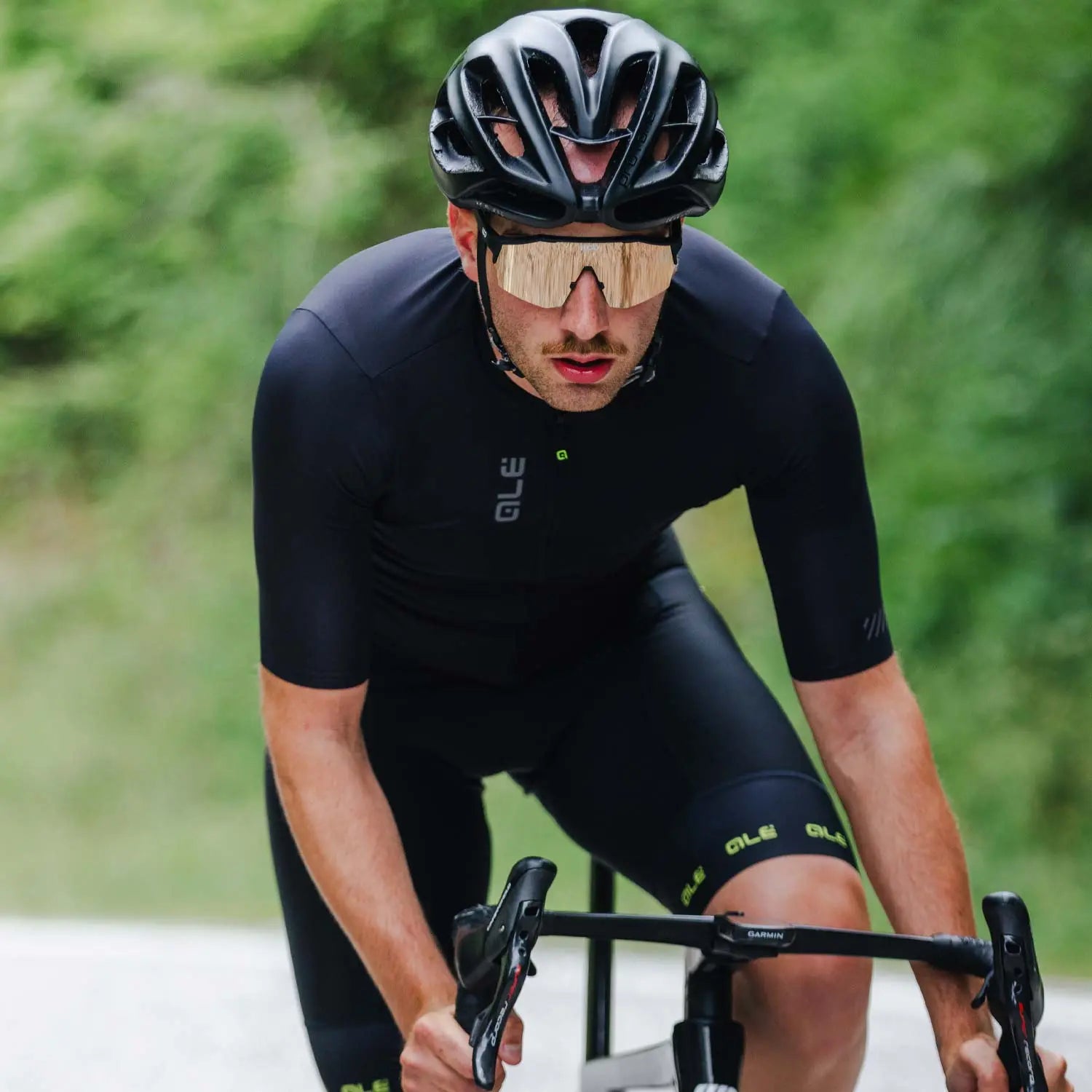 Ale Clothing Colour Block SS25 Pragma Short Sleeves Jersey Black - FREE UK Shipping, FREE 365 Day Returns | Moto Central