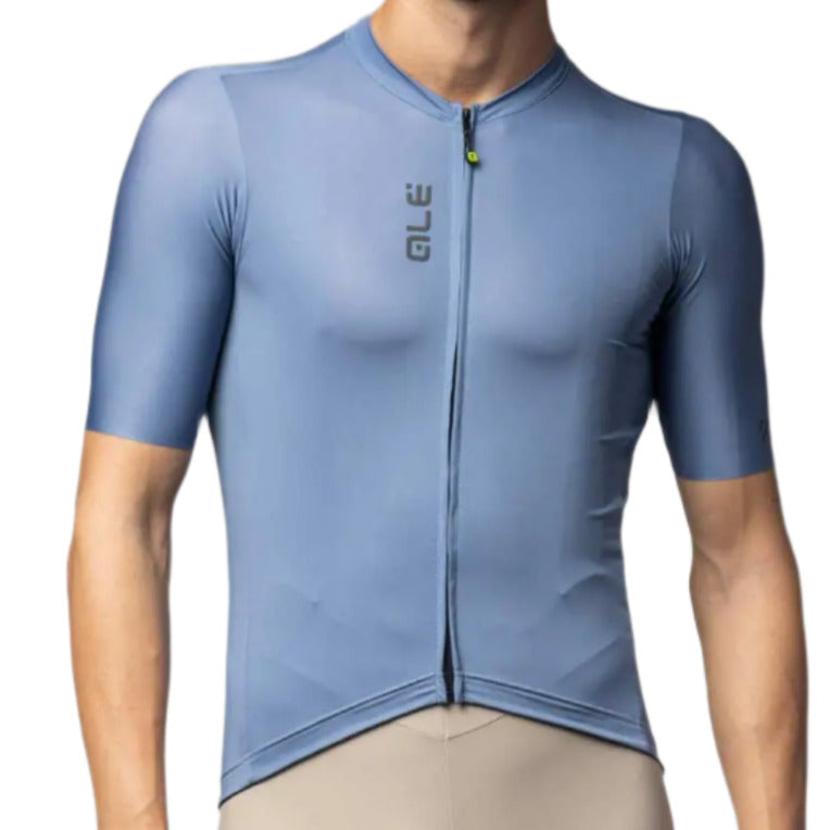 Ale Clothing Colour Block SS25 Pragma Short Sleeves Jersey Light / Blue - FREE UK Shipping, FREE 365 Day Returns | Moto Central