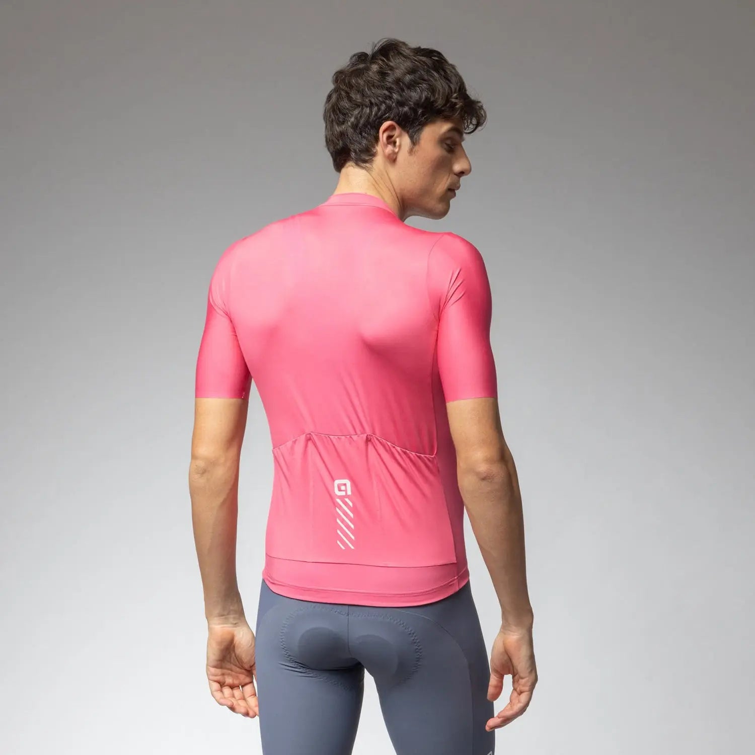 Ale Clothing Colour Block Pragma Short Sleeves Jersey SS26 Pink - FREE UK Shipping, FREE 365 Day Returns | Moto Central