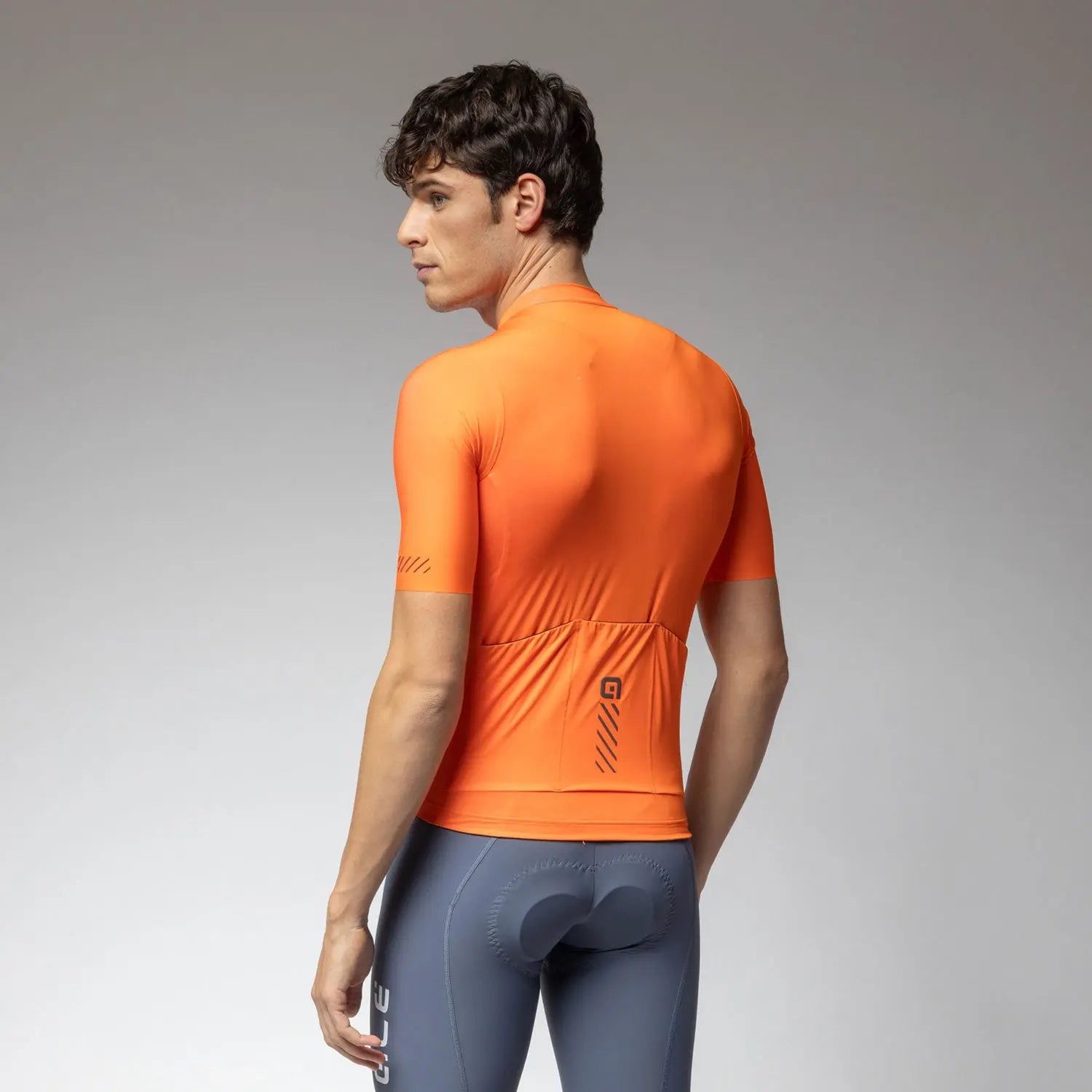 Ale Clothing Colour Block Pragma Short Sleeves Jersey SS26 Orange - FREE UK Shipping, FREE 365 Day Returns | Moto Central